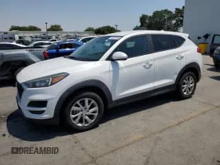 2019 Hyundai Tucson SE z VIN KM8J23A45KU951738, wystawiony jako Copart lot #64305765 z przebiegiem 147 035 mil mil oraz Czysty tytuł • Clean title. Historia ofert i sprzedaży dostępna na DreamBid. Obrazek 1.