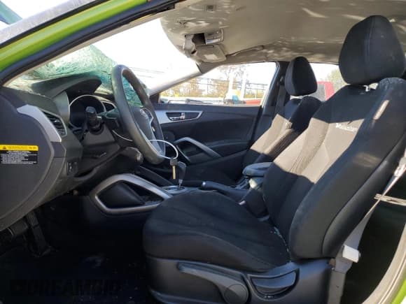 ✅ 2012 Hyundai Veloster w/Red Int • VIN: KMHTC6ADXCU030155 • Lot: 78619704. Wystawiony na Copart z przebiegiem 73 235 mil. Bezpłatny archiwum sprzedaży aukcyjnych z USA i szczegółowy raport historii pojazdu na DreamBid. Zdjęcie 7.