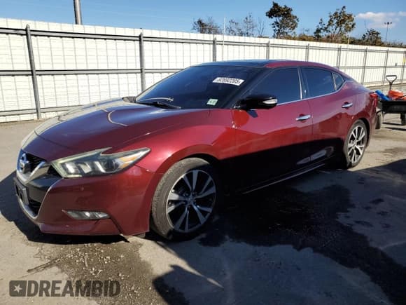 ✅ 2017 Nissan Maxima Platinum • VIN: 1N4AA6AP3HC392911 • Lot: 82692205. Listed on Copart with 109,715 mi. Free auction sales archive from the USA and detailed vehicle history report at DreamBid. Image 1.