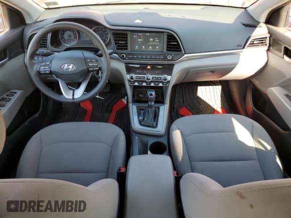 2020 Hyundai Elantra SEL with VIN 5NPD84LF3LH623363, listed as a Copart auction lot 70550905 with 52,636 mi miles and Salvage title. Bid and sale history available at DreamBid. Image 8.