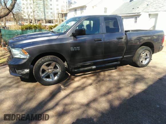 ✅ 2017 Ram 1500 Tradesman • VIN: 1C6RR6FG0HS693499 • Lot: 41758482. Listed on IAAI with 103,411 mi. Free auction sales archive from the USA and detailed vehicle history report at DreamBid. Image 2.
