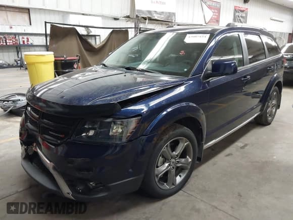 ✅ 2018 Dodge Journey Crossroad • VIN: 3C4PDCGG9JT172216 • Lot: 43007154. Listed on IAAI with 60,343 mi. Free auction sales archive from the USA and detailed vehicle history report at DreamBid. Image 17.