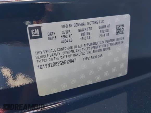 ✅ 2016 Chevrolet Corvette Z06 1LZ • VIN: 1G1YN2D62G5612947 • Lot: 43675414. Wystawiony na IAAI z przebiegiem 15 238 mil. Bezpłatny archiwum sprzedaży aukcyjnych z USA i szczegółowy raport historii pojazdu na DreamBid. Zdjęcie 9.