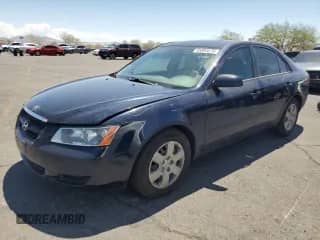 2008 Hyundai Sonata GLS z VIN 5NPET46F48H389255, wystawiony jako Copart lot #65803575 z przebiegiem 96 808 mil mil oraz Szkoda całkowita • Salvage title. Historia ofert i sprzedaży dostępna na DreamBid. Obrazek 1.