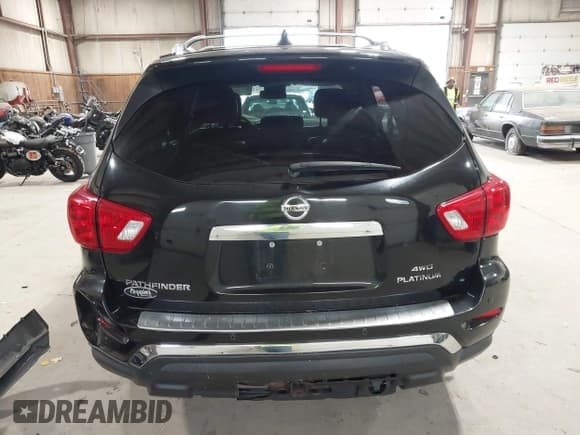 ✅ 2019 Nissan Pathfinder S • VIN: 5N1DR2MMXKC595274 • Lot: 43751298. Listed on IAAI with 106,868 mi. Free auction sales archive from the USA and detailed vehicle history report at DreamBid. Image 17.