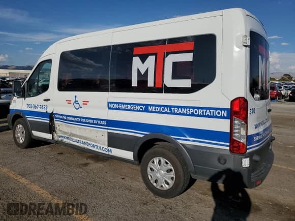 ✅ 2017 Ford Transit • VIN: 1FTYE2CM3HKB32068 • Лот: 68663755. Опубликован ранее на Copart с пробегом 335 356 миль. Бесплатный доступ к архиву аукционных продаж из США и подробный отчёт об истории автомобиля на DreamBid. Изображение 2.