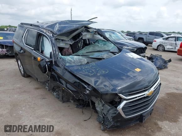 ✅ 2020 Chevrolet Traverse LT Cloth • VIN: 1GNERGKW7LJ285436 • Лот: 42148254. Опубликован ранее на IAAI с пробегом Не указан. Бесплатный доступ к архиву аукционных продаж из США и подробный отчёт об истории автомобиля на DreamBid. Изображение 1.