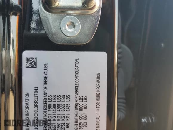 ✅ 2024 GMC Yukon AT4 • VIN: 1GKS2CKL3RR117841 • Лот: 70460294. Опубликован ранее на Copart с пробегом 8 821 миль. Бесплатный доступ к архиву аукционных продаж из США и подробный отчёт об истории автомобиля на DreamBid. Изображение 14.