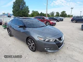 ✅ 2017 Nissan Maxima SV • VIN: 1N4AA6AP9HC414118 • Lot: 43482045. Listed on IAAI with 92,486 mi. Free auction sales archive from the USA and detailed vehicle history report at DreamBid. Image 1.