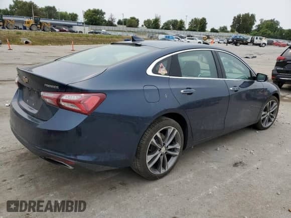 2019 Chevrolet Malibu Premier with VIN 1G1ZE5SX7KF123285, listed as a Copart auction lot 71507705 with 103,126 mi miles and Salvage title. Bid and sale history available at DreamBid. Image 3.