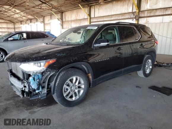 ✅ 2021 Chevrolet Traverse LT Cloth • VIN: 1GNERGKW8MJ195908 • Lot: 81688585. Wystawiony na Copart z przebiegiem 56 800 mil. Bezpłatny archiwum sprzedaży aukcyjnych z USA i szczegółowy raport historii pojazdu na DreamBid. Zdjęcie 1.