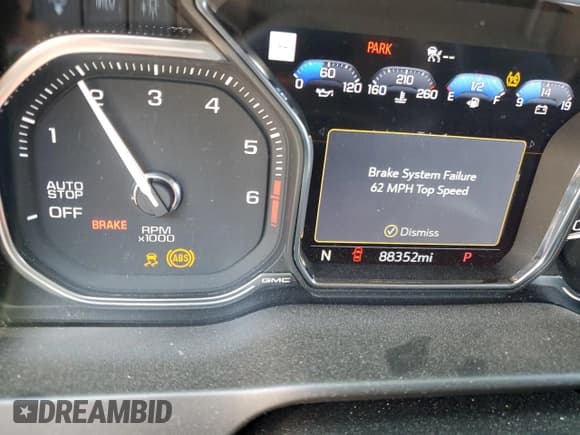 ✅ 2020 GMC Sierra 1500 Denali • VIN: 1GTU9FEL9LZ171469 • Lot: 66708495. Listed on Copart with 88,352 mi. Free auction sales archive from the USA and detailed vehicle history report at DreamBid. Image 9.