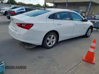 2020 Chevrolet Malibu LS z VIN 1G1ZC5ST8LF131934, wystawiony jako Copart lot #84738325 z przebiegiem 18 973 mil mil oraz Szkoda całkowita • Salvage title. Historia ofert i sprzedaży dostępna na DreamBid. Obrazek 3.