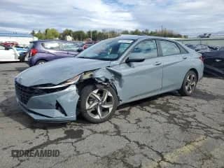 2023 Hyundai Elantra SEL with VIN KMHLS4AG0PU441751, listed as a Copart auction lot 85845995 with 45,632 mi miles and Salvage title. Bid and sale history available at DreamBid. Image 1.
