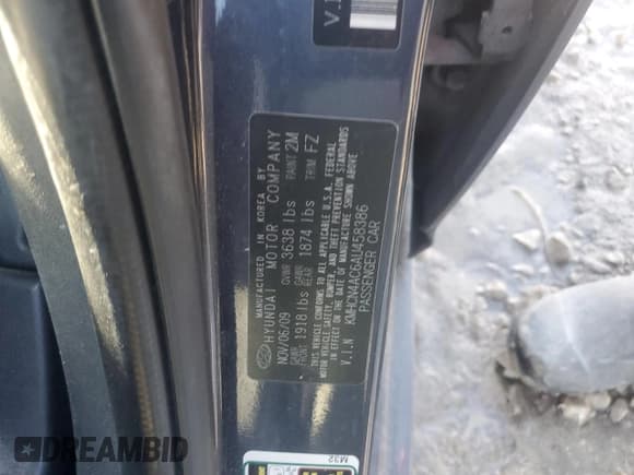 ✅ 2010 Hyundai Accent GLS • VIN: KMHCN4AC6AU458386 • Лот: 43173845. Опубликован ранее на Copart с пробегом 156 250 миль. Бесплатный доступ к архиву аукционных продаж из США и подробный отчёт об истории автомобиля на DreamBid. Изображение 12.