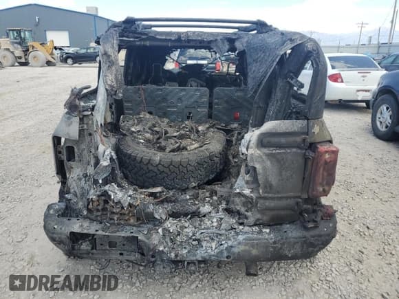 ✅ 2022 Ford Bronco • VIN: 1FMEE5BP3NLB32105 • Lot: 62403575. Listed on Copart with Not provided. Free auction sales archive from the USA and detailed vehicle history report at DreamBid. Image 6.