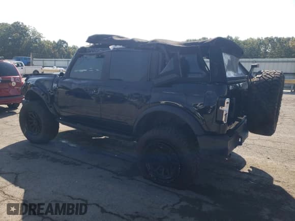 ✅ 2021 Ford Bronco • VIN: 1FMDE5BHXMLA98201 • Lot: 80411535. Listed on Copart with 68,157 mi. Free auction sales archive from the USA and detailed vehicle history report at DreamBid. Image 2.