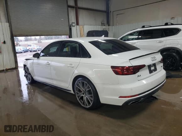 ✅ 2019 Audi A4 Premium Plus • VIN: WAUENAF44KN019726 • Lot: 93348725. Listed on Copart with 62,046 mi. Free auction sales archive from the USA and detailed vehicle history report at DreamBid. Image 2.