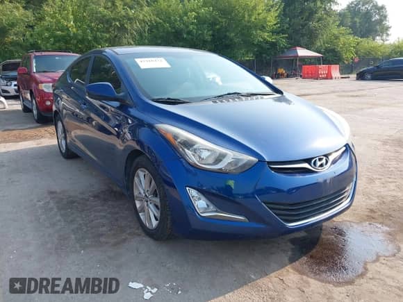 2015 Hyundai Elantra SE with VIN 5NPDH4AEXFH595740, listed as a IAAI auction lot 42910472 with 127,157 mi miles and . Bid and sale history available at DreamBid. Image 1.