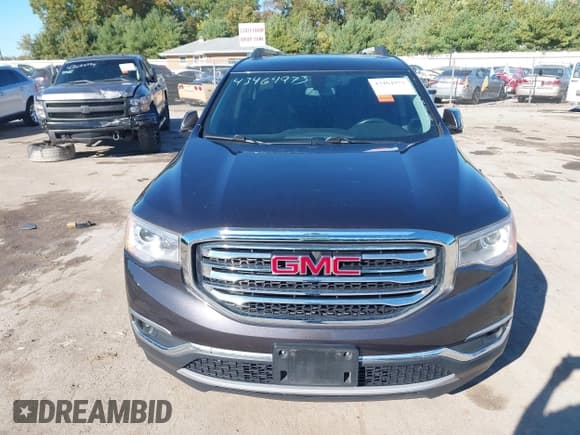 ✅ 2017 GMC Acadia SLE • VIN: 1GKKNLLA1HZ150369 • Lot: 43464973. Listed on IAAI with 62,023 mi. Free auction sales archive from the USA and detailed vehicle history report at DreamBid. Image 12.