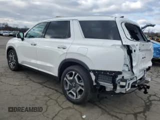 ✅ 2025 Hyundai Palisade Limited • VIN: KM8R5DGE8SU811005 • Лот: 81708814. Опубликован ранее на Copart с пробегом 1 424 миль. Бесплатный доступ к архиву аукционных продаж из США и подробный отчёт об истории автомобиля на DreamBid. Изображение 2.