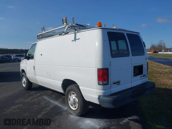 ✅ 2013 Ford Econoline Cargo Commercial • VIN: 1FTNE2EL1DDB27599 • Lot: 41878865. Listed on IAAI with 179,802 mi. Free auction sales archive from the USA and detailed vehicle history report at DreamBid. Image 3.