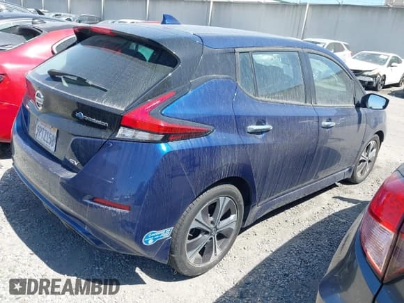 ✅ 2020 Nissan LEAF SV • VIN: 1N4AZ1CP5LC306791 • Lot: 41629300. Wystawiony na IAAI z przebiegiem 23 206 mil. Bezpłatny archiwum sprzedaży aukcyjnych z USA i szczegółowy raport historii pojazdu na DreamBid. Zdjęcie 4.