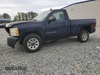 2007 Chevrolet Silverado 1500 Work Truck с VIN 1GCEC14C87Z537986, выставлен на аукционе Copart как лот 70752685 с пробегом 219 686 миль миль и Списание • Salvage title. История ставок и продаж доступна на DreamBid. Изображение 1.