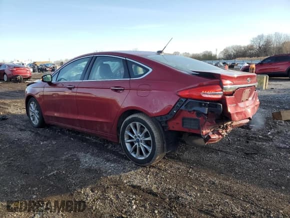 ✅ 2017 Ford Fusion SE • VIN: 3FA6P0HD5HR272669 • Lot: 92448645. Listed on Copart with 100,545 mi. Free auction sales archive from the USA and detailed vehicle history report at DreamBid. Image 2.