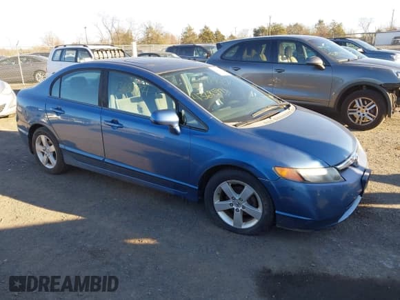 ✅ 2008 Honda Civic EX • VIN: 1HGFA16898L084910 • Lot: 43685971. Listed on IAAI with 163,791 mi. Free auction sales archive from the USA and detailed vehicle history report at DreamBid. Image 1.