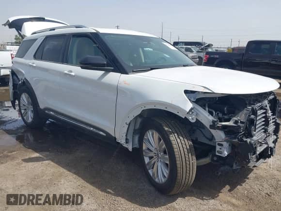 2024 Ford Explorer Limited с VIN 1FMSK7FH7RGA88442, выставлен на аукционе IAAI как лот 41726984 с пробегом 5 120 миль миль и . История ставок и продаж доступна на DreamBid. Изображение 1.