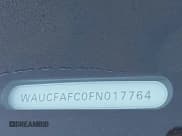 ✅ 2015 Audi A6 Premium • VIN: WAUCFAFC0FN017764 • Lot: 43904692. Wystawiony na IAAI z przebiegiem 142 040 mil. Bezpłatny archiwum sprzedaży aukcyjnych z USA i szczegółowy raport historii pojazdu na DreamBid. Zdjęcie 9.