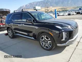 2023 Hyundai Palisade SEL с VIN KM8R4DGE6PU535580, выставлен на аукционе Copart как лот 69501314 с пробегом 43 541 миль миль и Списание • Salvage title. История ставок и продаж доступна на DreamBid. Изображение 4.