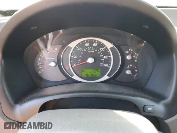 2007 Hyundai Tucson SE with VIN KM8JN12D37U671575, listed as a Copart auction lot 75010934 with 160,661 mi miles and Salvage title. Bid and sale history available at DreamBid. Image 9.