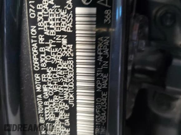 ✅ 2014 Toyota Yaris LE • VIN: JTDKTUD33ED581294 • Lot: 90283445. Wystawiony na Copart z przebiegiem 118 269 mil. Bezpłatny archiwum sprzedaży aukcyjnych z USA i szczegółowy raport historii pojazdu na DreamBid. Zdjęcie 13.