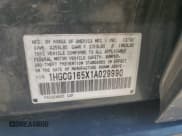 ✅ 2001 Honda Accord EX • VIN: 1HGCG165X1A029990 • Lot: 84296615. Listed on Copart with 131,191 mi. Free auction sales archive from the USA and detailed vehicle history report at DreamBid. Image 13.