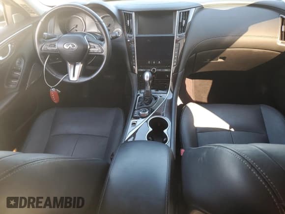 ✅ 2018 Infiniti Q50 Luxe • VIN: JN1EV7AP4JM355312 • Lot: 74276024. Wystawiony na Copart z przebiegiem 57 691 mil. Bezpłatny archiwum sprzedaży aukcyjnych z USA i szczegółowy raport historii pojazdu na DreamBid. Zdjęcie 8.