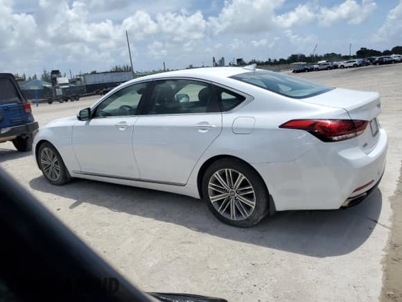 ✅ 2018 Genesis G80 3.8L • VIN: KMHGN4JE6JU269286 • Lot: 60603775. Listed on Copart with 74,665 mi. Free auction sales archive from the USA and detailed vehicle history report at DreamBid. Image 2.