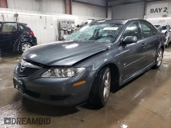 ✅ 2005 Mazda 6 Sport S • VIN: 1YVHP84D755M17758 • Lot: 77508283. Wystawiony na Copart z przebiegiem 157 453 mil. Bezpłatny archiwum sprzedaży aukcyjnych z USA i szczegółowy raport historii pojazdu na DreamBid. Zdjęcie 1.