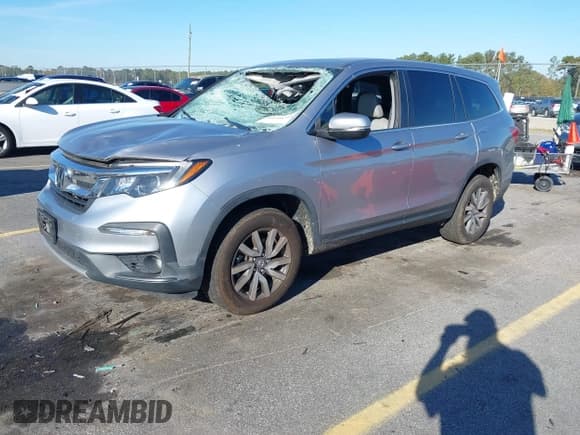 ✅ 2021 Honda Pilot EX-L • VIN: 5FNYF6H50MB082503 • Лот: 43598260. Опубликован ранее на IAAI с пробегом 74 247 миль. Бесплатный доступ к архиву аукционных продаж из США и подробный отчёт об истории автомобиля на DreamBid. Изображение 17.