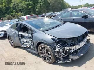 2024 Toyota Prius SE with VIN JTDACACU4R3021896, listed as a IAAI auction lot 42942564 with 20,828 mi miles and . Bid and sale history available at DreamBid. Image 1.