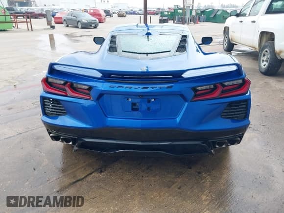 ✅ 2022 Chevrolet Corvette 3LT • VIN: 1G1YC2D45N5110838 • Lot: 41771276. Listed on IAAI with 24,696 mi. Free auction sales archive from the USA and detailed vehicle history report at DreamBid. Image 16.