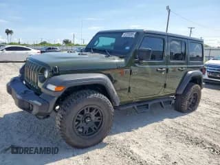 ✅ 2023 Jeep Wrangler Sport S • VIN: 1C4HJXDN3PW668607 • Lot: 82329385. Listed on Copart with 23,331 mi. Free auction sales archive from the USA and detailed vehicle history report at DreamBid. Image 1.