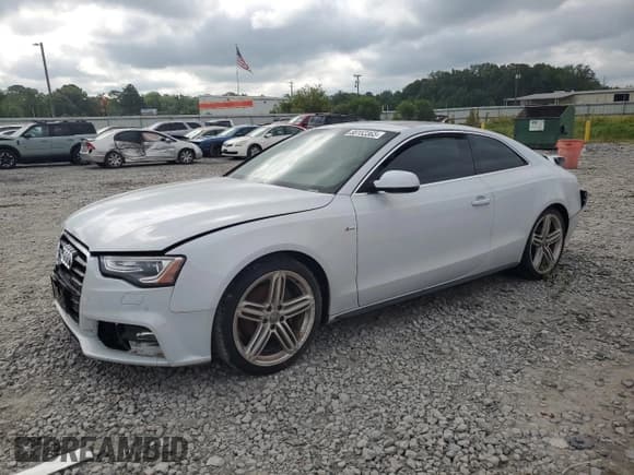 ✅ 2017 Audi A5 Sport • VIN: WAUD2AFR4HA000769 • Lot: 66152365. Listed on Copart with Not provided. Free auction sales archive from the USA and detailed vehicle history report at DreamBid. Image 1.