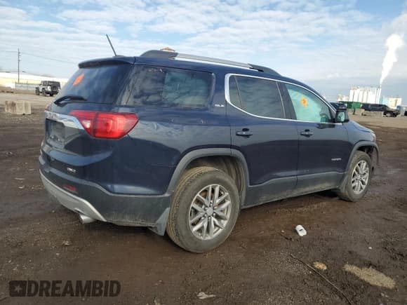 ✅ 2017 GMC Acadia SLE • VIN: 1GKKNSLS1HZ299562 • Lot: 49707705. Listed on Copart with Not provided. Free auction sales archive from the USA and detailed vehicle history report at DreamBid. Image 3.