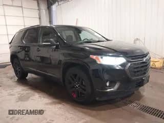 2020 Chevrolet Traverse Premier with VIN 1GNEVKKW7LJ101773, listed as a IAAI auction lot 42368783 with 127,116 mi miles and . Bid and sale history available at DreamBid. Image 1.