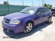 ✅ 2013 Dodge Avenger SE • VIN: 1C3CDZAB9DN644387 • Lot: 42753207. Listed on IAAI with 151,397 mi. Free auction sales archive from the USA and detailed vehicle history report at DreamBid. Image 2.