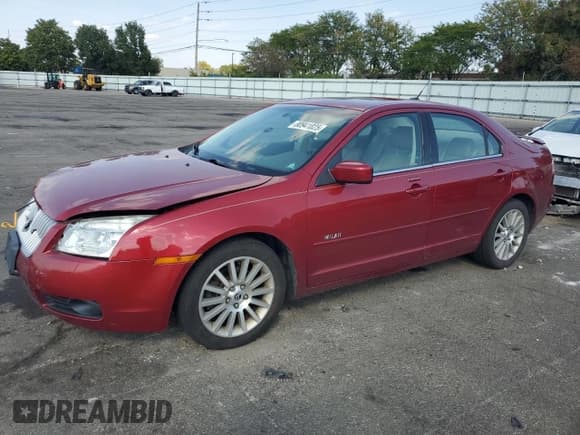 ✅ 2008 Mercury Milan Premier • VIN: 3MEHM08Z78R666549 • Лот: 80941025. Опубликован ранее на Copart с пробегом 180 469 миль. Бесплатный доступ к архиву аукционных продаж из США и подробный отчёт об истории автомобиля на DreamBid. Изображение 1.