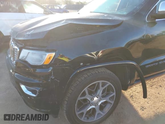 ✅ 2020 Jeep Grand Cherokee Overland • VIN: 1C4RJFCG2LC216404 • Lot: 43418069. Listed on IAAI with 134,119 mi. Free auction sales archive from the USA and detailed vehicle history report at DreamBid. Image 6.