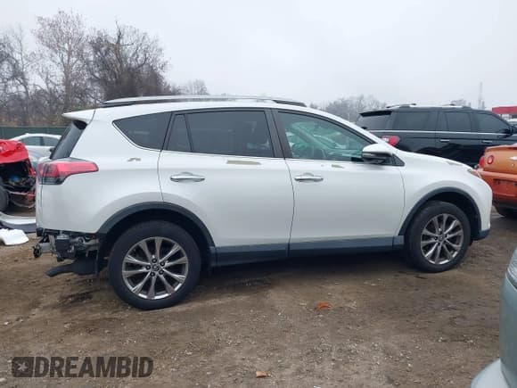 ✅ 2017 Toyota RAV4 Limited • VIN: 2T3DFREV8HW645978 • Lot: 41044888. Listed on IAAI with 74,158 mi. Free auction sales archive from the USA and detailed vehicle history report at DreamBid. Image 14.